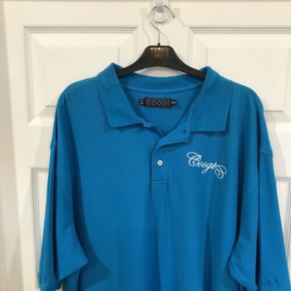 Coogi Men's Blue Polo Shirt - Picture 2 of 8